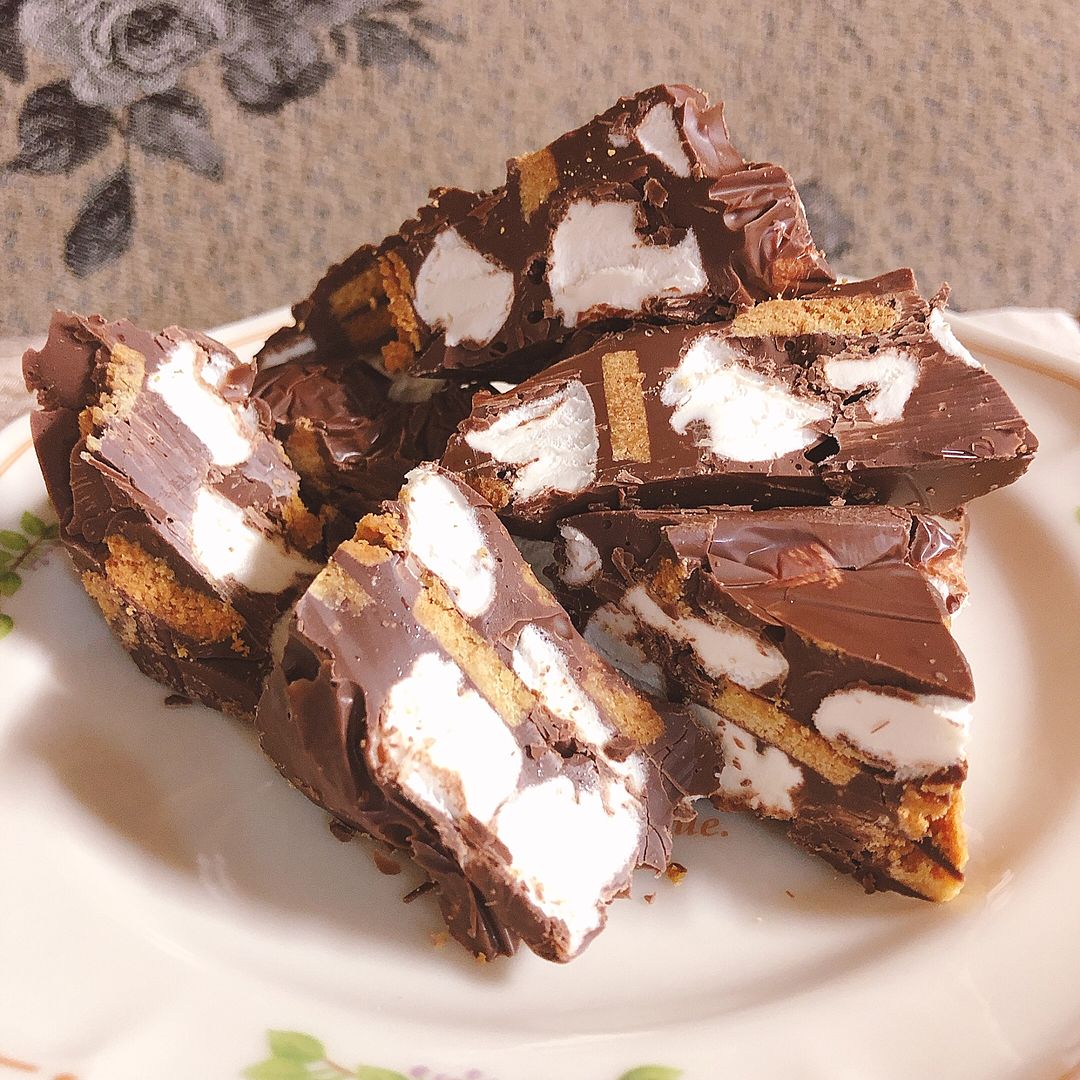 手作りアイス ロッキーロード仕込み１５分で簡単調理。夏にぴったりやみつきアイス。カロリーなんて気にするな夏バテを乗り切れ