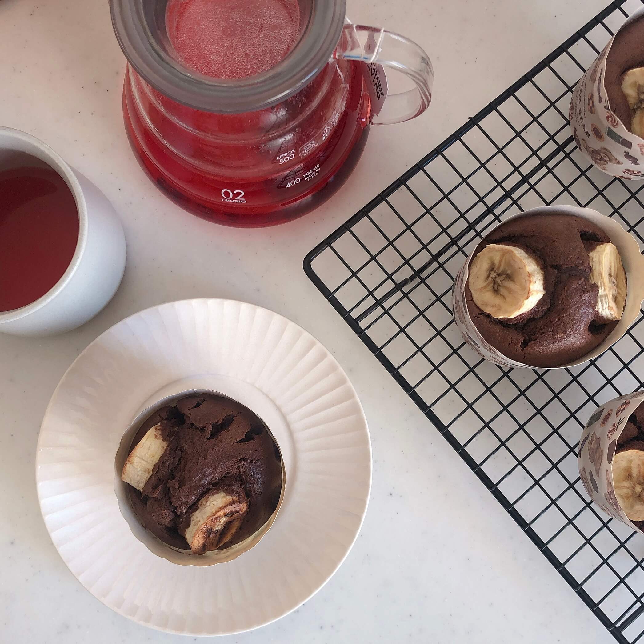 セリア のマフィンカップがお気に入りですLEE