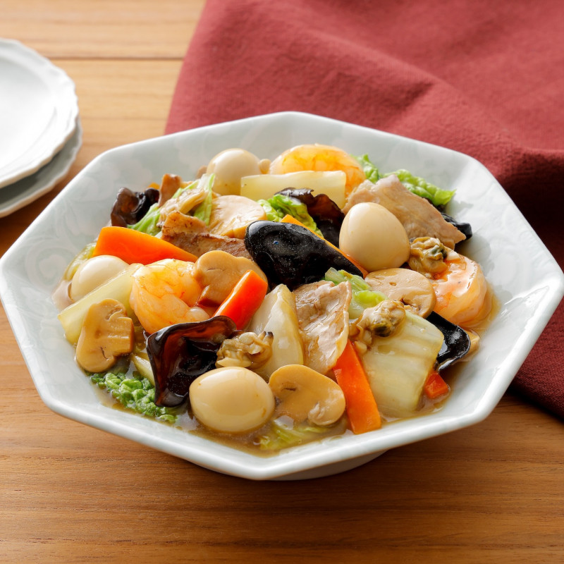 野菜たっぷり八宝菜