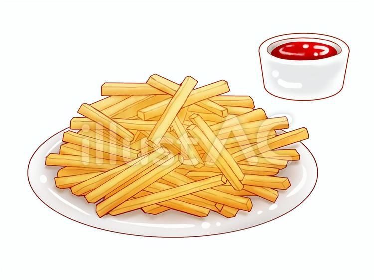 ポテトかわいい手描きの無料素材「てがきっず」保育園・小学校・介護施設にぴったりのフリー素材イラスト