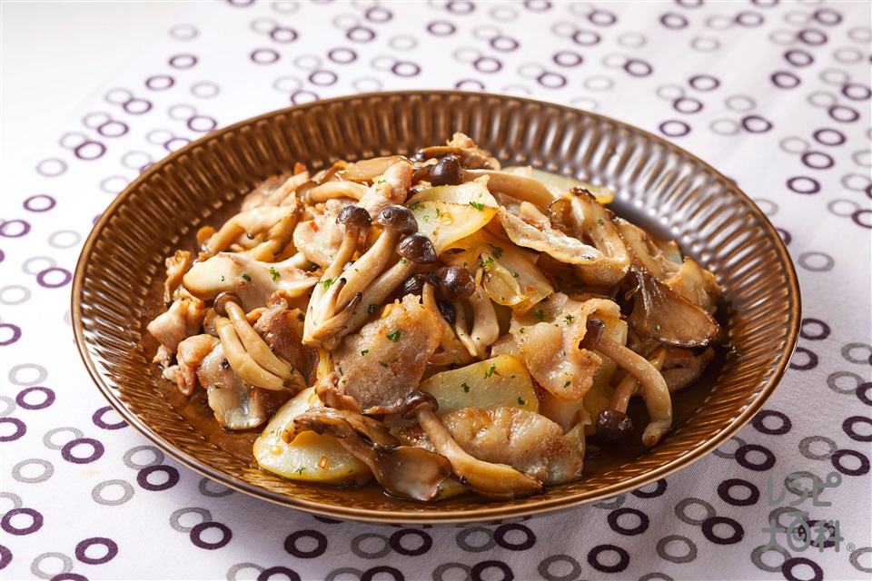 豚肉とカリフラワーの甘酢炒め