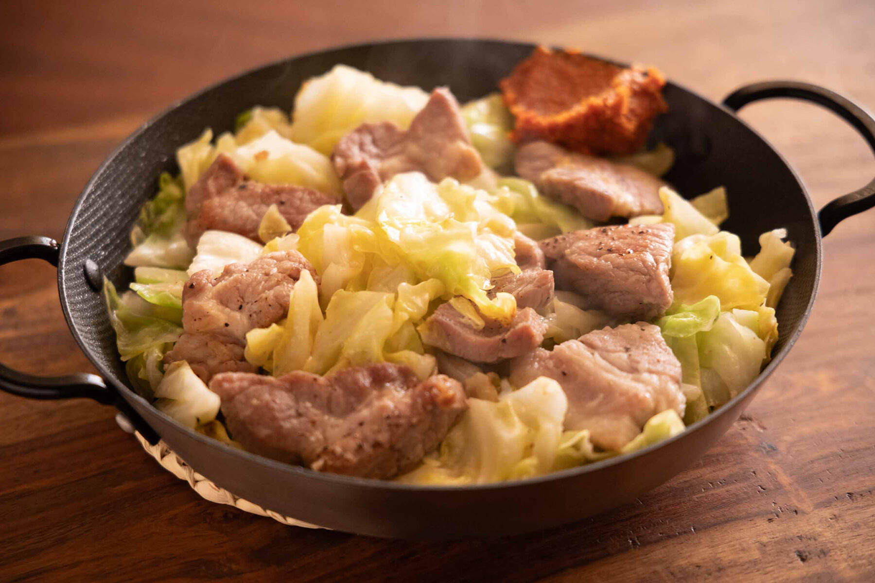 豚バラとキャベツのうま塩煮