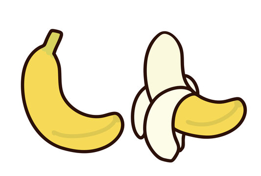 フリーイラストリアルなバナナパブリックドメインQ：著作権フリー画像素材集