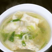冬にぴったり！ あつあつあんかけワンタンスープキッチン住み人オンライン