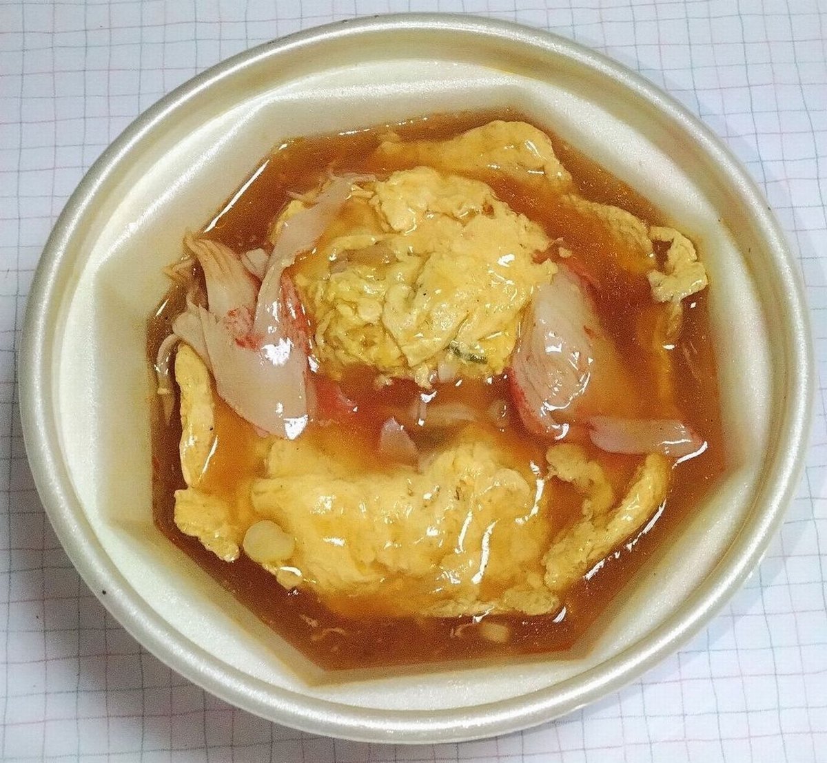 再現レシピ 王将 天津飯、関西風あん