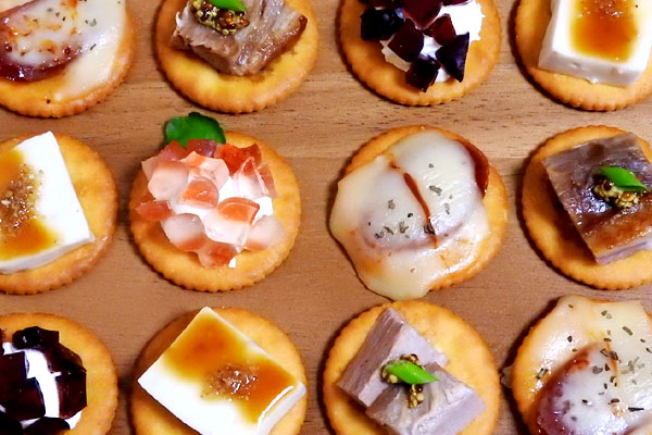 簡単！美味しい♪リッツのカナッペ