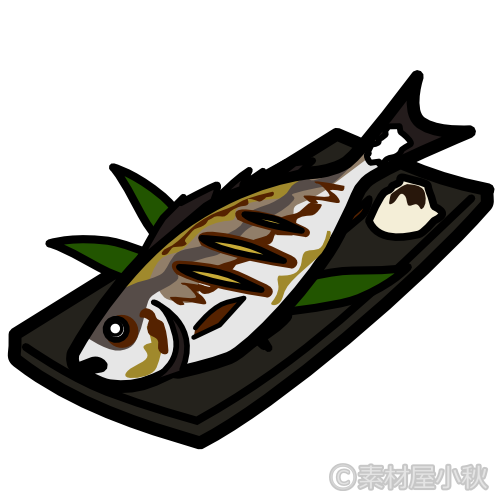 きれいに食べられた魚のイラストかわいいフリー素材集 いらすとや