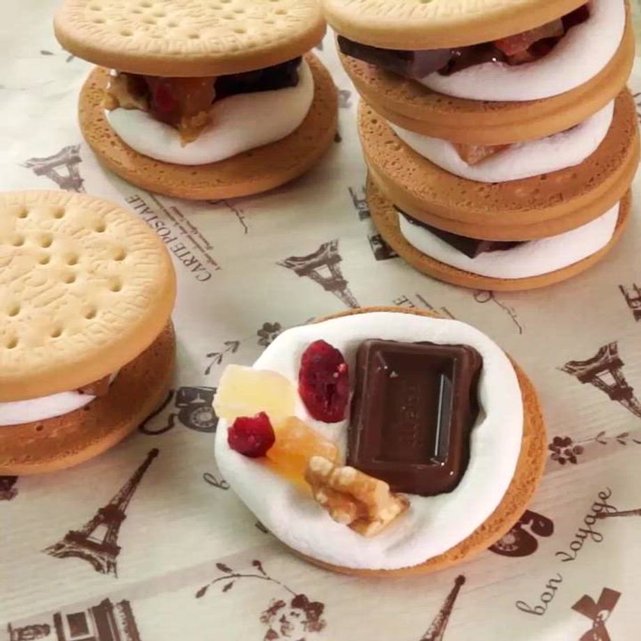 簡単＆カワイイ♡マシュマロサンドクッキーtoiro note 〜トイロノート〜 家族が笑顔になる、いつものごはんを彩るレシピサイト