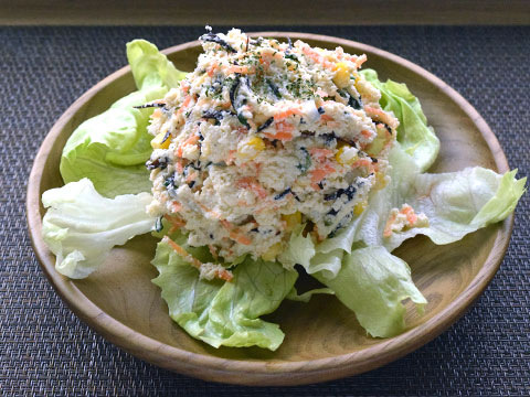 さっぱり卯の花 おから サラダ*+ by まいこはんレシピクックパッド簡単おいしいみんなのレシピが392万品