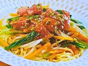 コストコ♪プルコギのせ冷やし中華