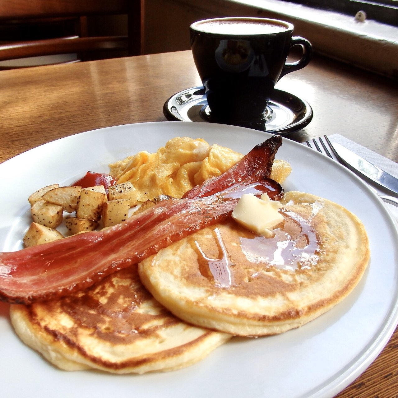 コンチネンタルとアメリカン ブレックファーストmomina.inakitchen science labo