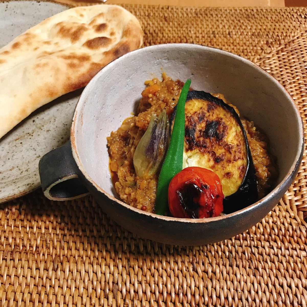 グリルで作れるナン岡谷酸素株式会社