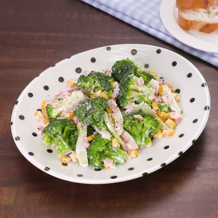 簡単ブロッコリーサラダレシピ