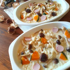 離乳食中期 トマトリゾット献立 NABE❤︎.*Snapdish スナップディッシュID:aH8vaa