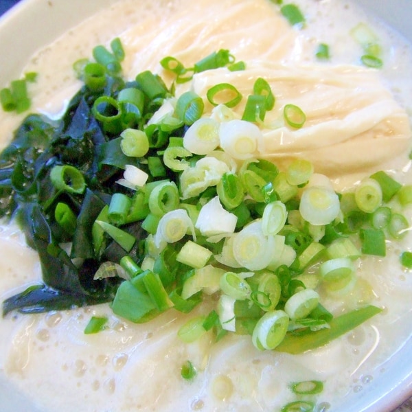 簡単時短！『豆乳×めんつゆ』のうどんレシピ♪作り方のコツもご紹介