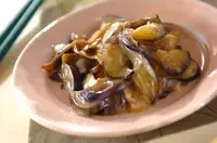 冷やしなすのあえもの