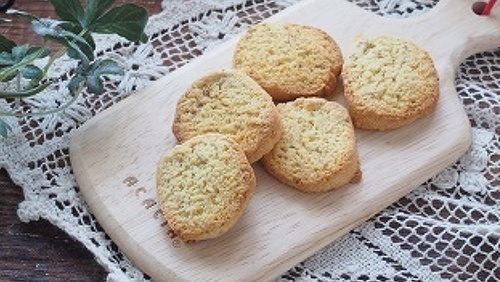 甘く香ばしい♪ おからパウダークッキ