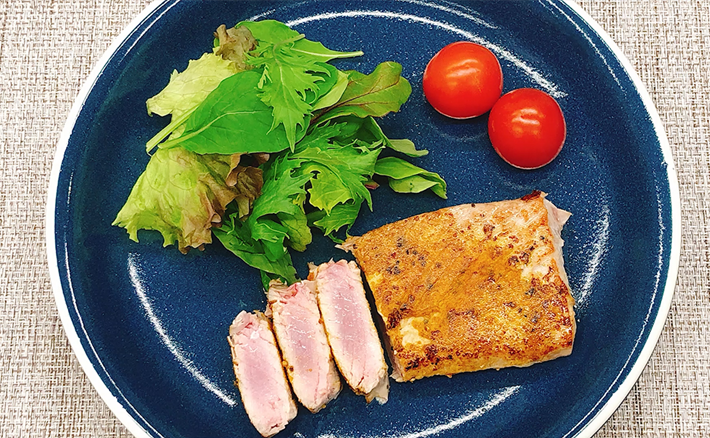 簡単♪マグロの照り焼きステーキ