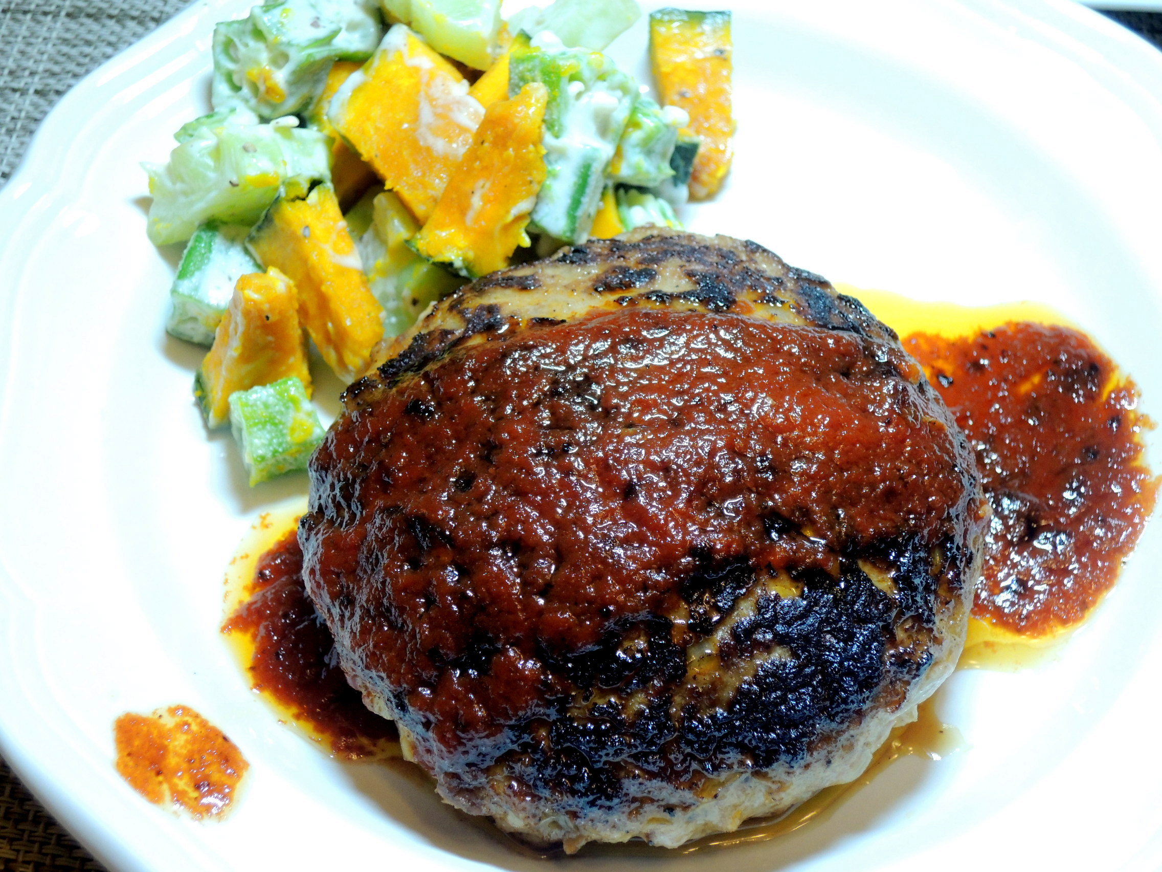 美味！「びんちょうまぐろ」の漬けステーキ