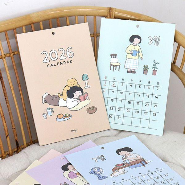 卒業カレンダー 韓国風イラストTikTok