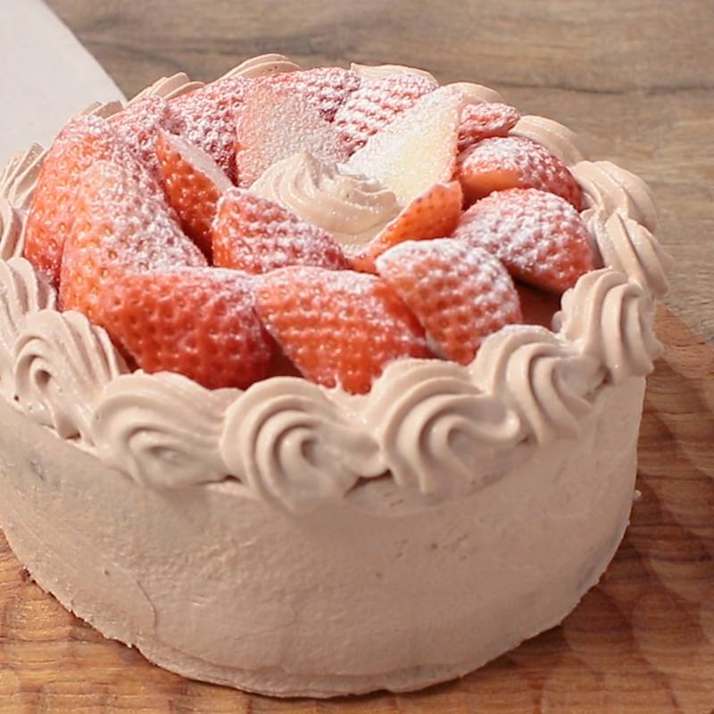 基本のショートケーキ