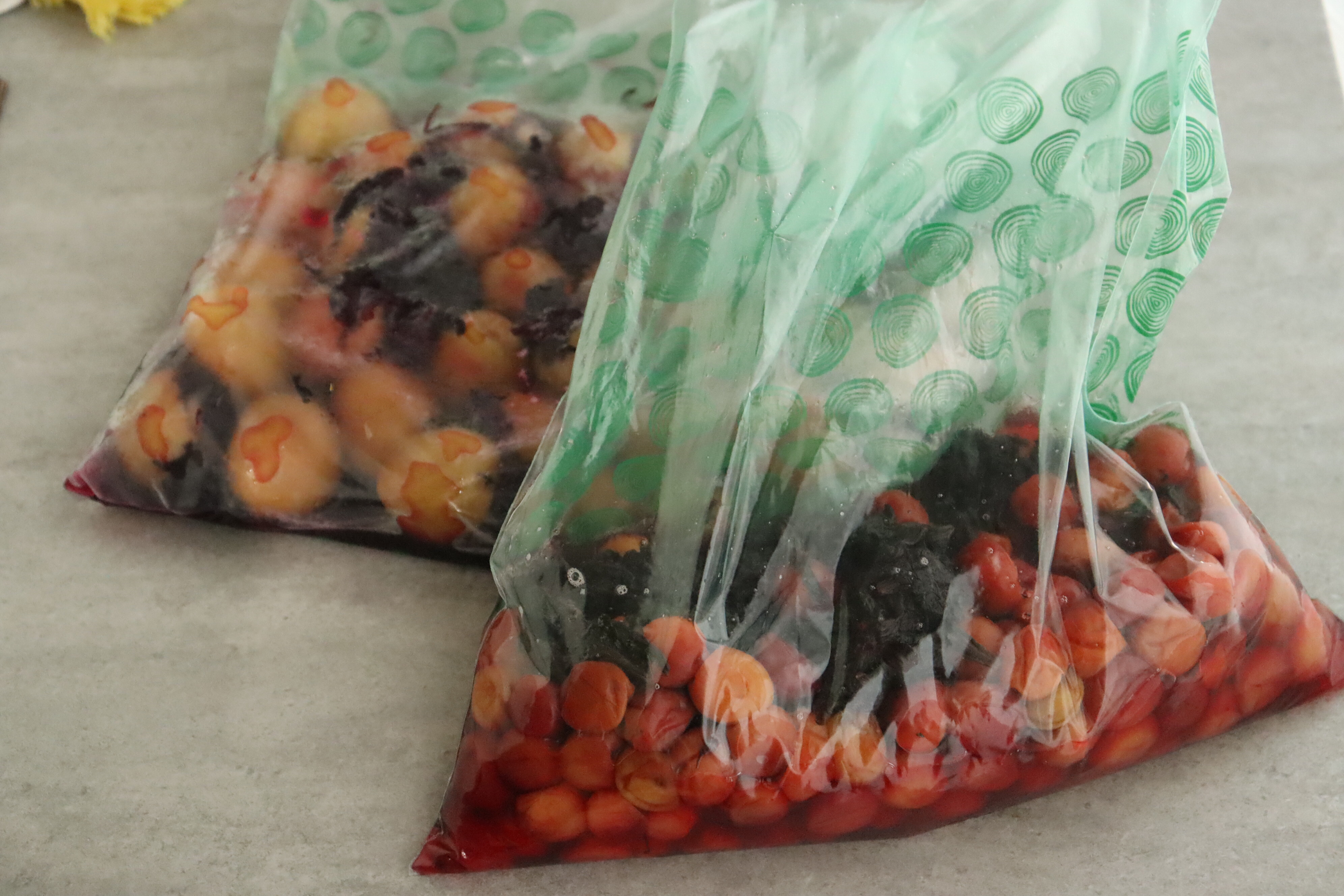 干さなくても梅漬けとして食べられます。 完熟梅が手に入ったら、梅干し作りにLet's try !梅干し自家製梅干し梅仕事完熟梅を使ってね簡単だから何度でも昔ながらの梅干しでもジップロックで作っちゃう