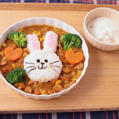 レンジでお手軽 お子様ランチプレート - レシピ - 冷凍食品・冷凍野菜はニチレイフーズ