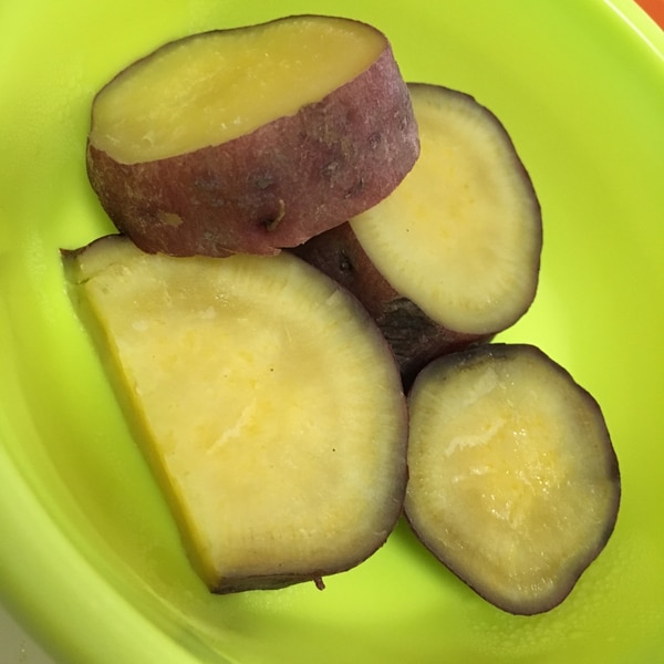 離乳食完了期 蒸し芋