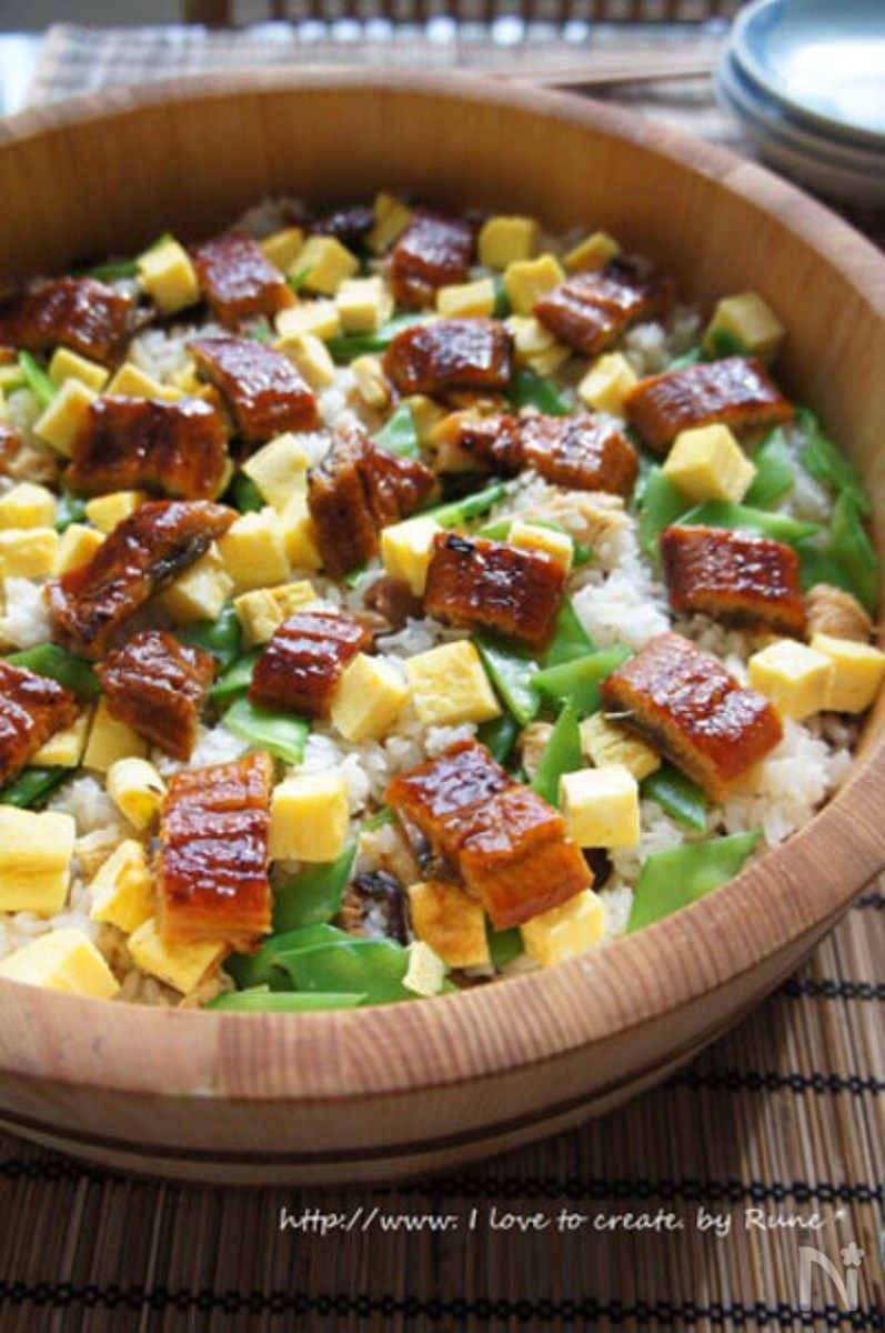 茹でたけのこで、簡単春のちらし寿司毎日笑顔で過ごしたい