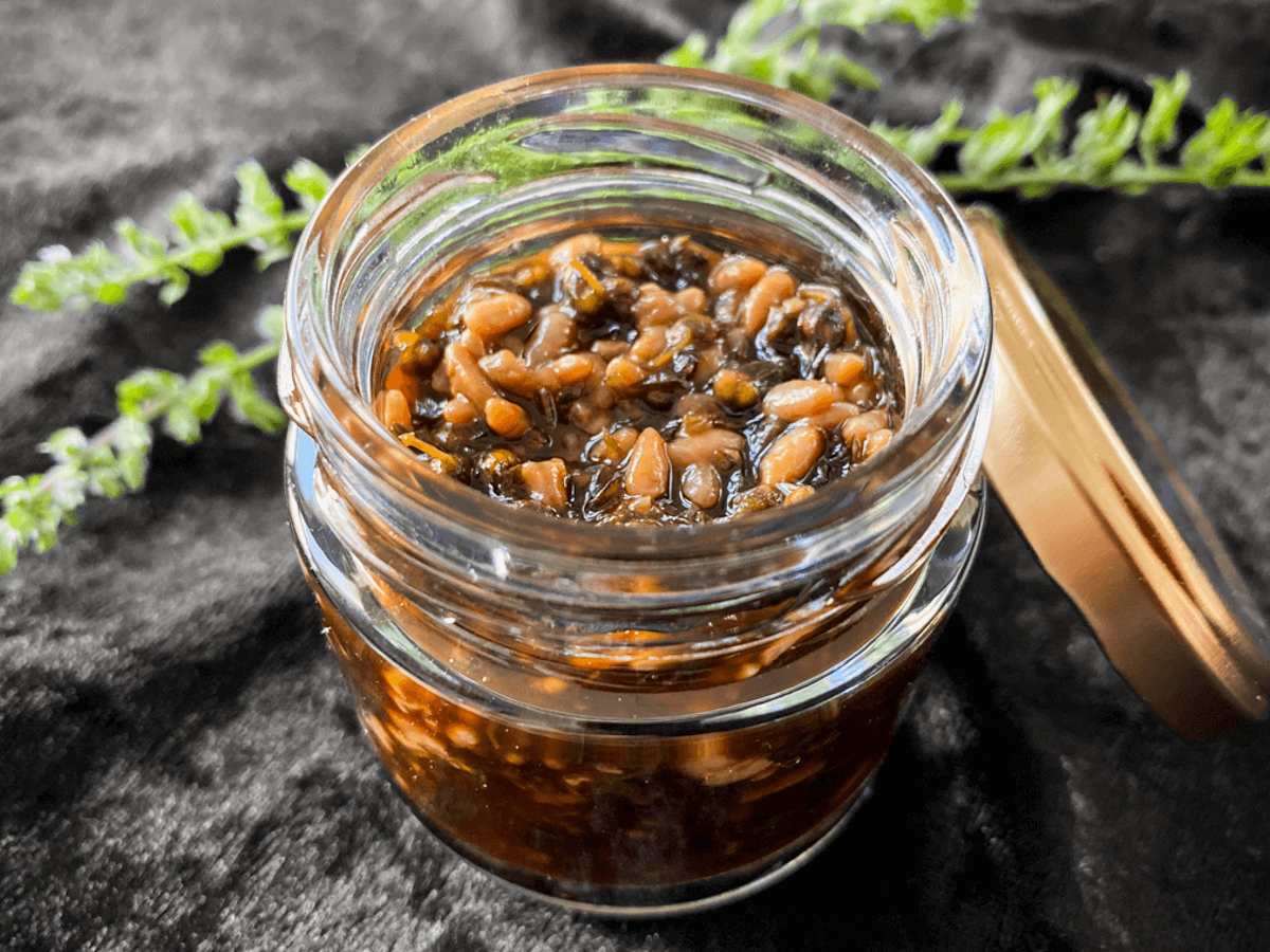 料理 しその実の醤油漬け しその実