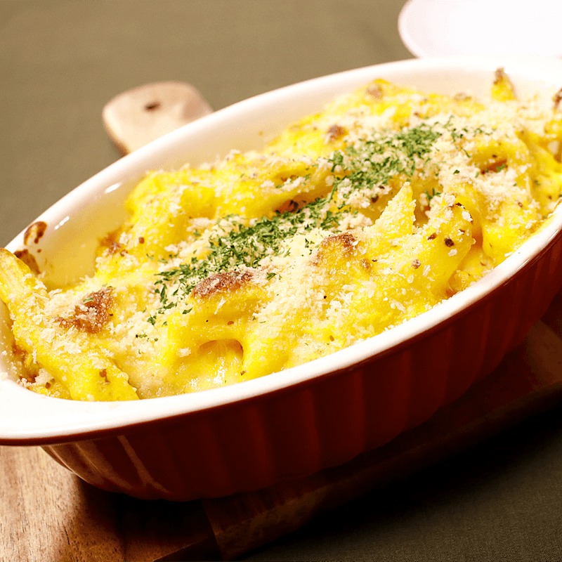 バターナッツかぼちゃでおしゃれグラタン♪