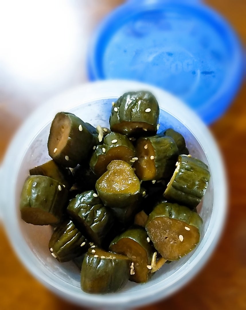 きゅうり豊作。「やみつきボリボリきゅうり」を作りました。ここぴ