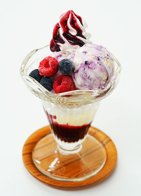 パンで和風パフェ<パリパリチーズ添え> レシピサイト国立がん研究センター 東病院