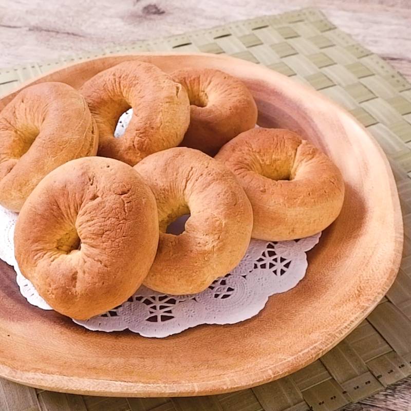 ホットケーキミックスで焼きドーナツ