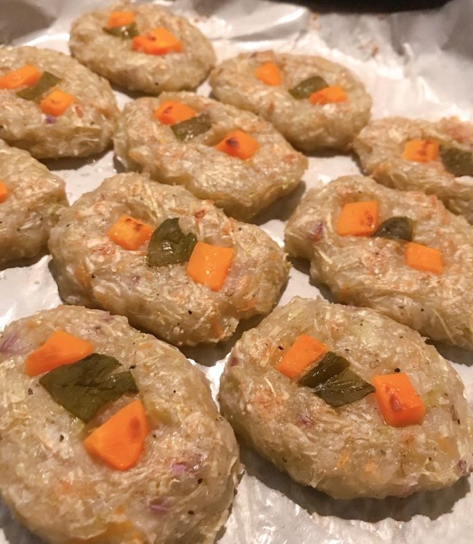 離乳食後期＊しらすごはんのお焼き