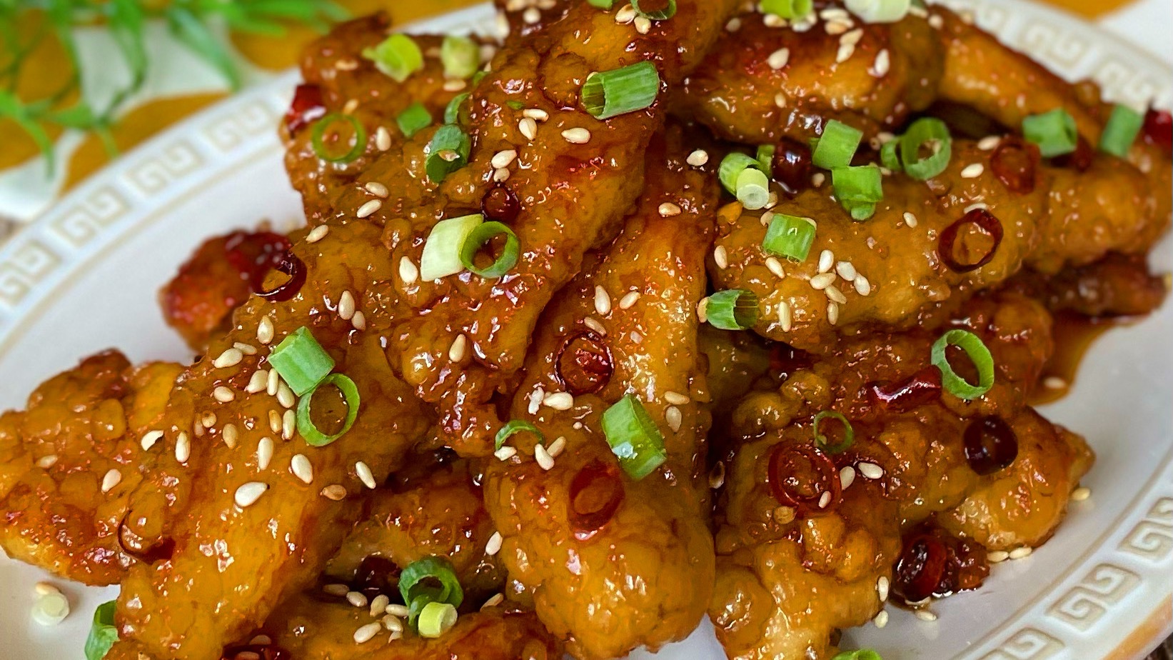 鶏肉のパリパリ焼き