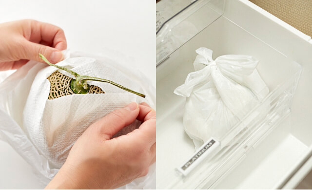 プロが教えるメロンの保存方法 追熟中は常温。完熟後は冷蔵・冷凍で！ - macaroni