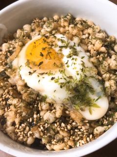 ズボラ飯！クセになるたぬき丼