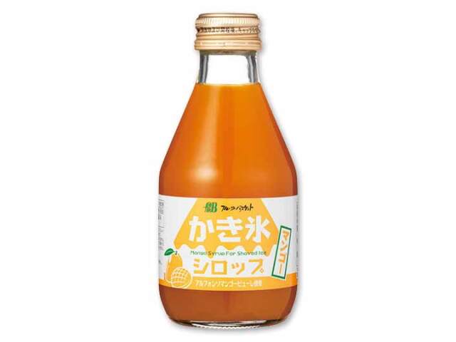 3種の かき氷 シロップ 3本セット 原材料にこだわった安心の 国内製造 いちご マンゴー ほうじ茶