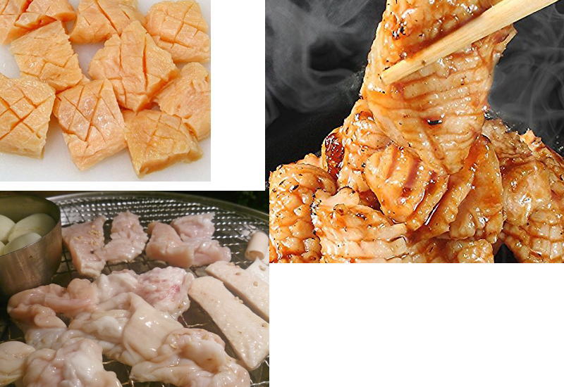 牛上ミノ 100ｇ １人前焼肉物語 牛若 お取り寄せ北海道函館市で「牛タン日本一」を