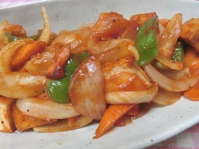 チキンのケチャップ焼き