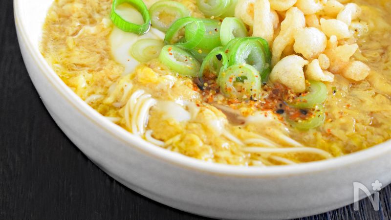 トマトと卵のにゅうめん