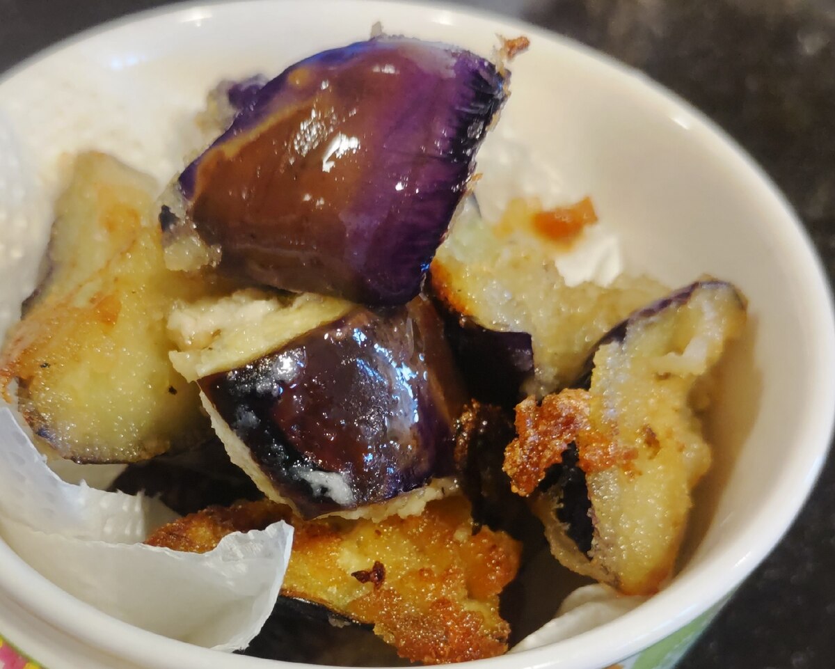 白だしだけで美味しい♡ナスの唐揚げ レシピ・作り方 by くーみー！ - 楽天レシピ