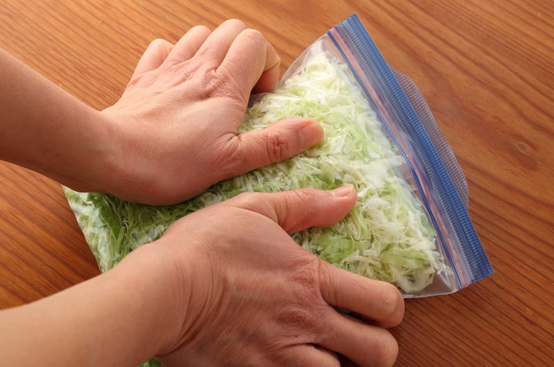千切りキャベツ冷凍できるかTikTok