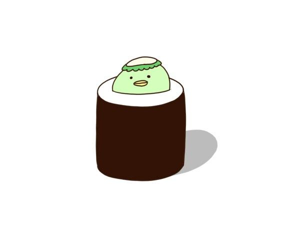 カッパ巻き イラスト - おもイラ