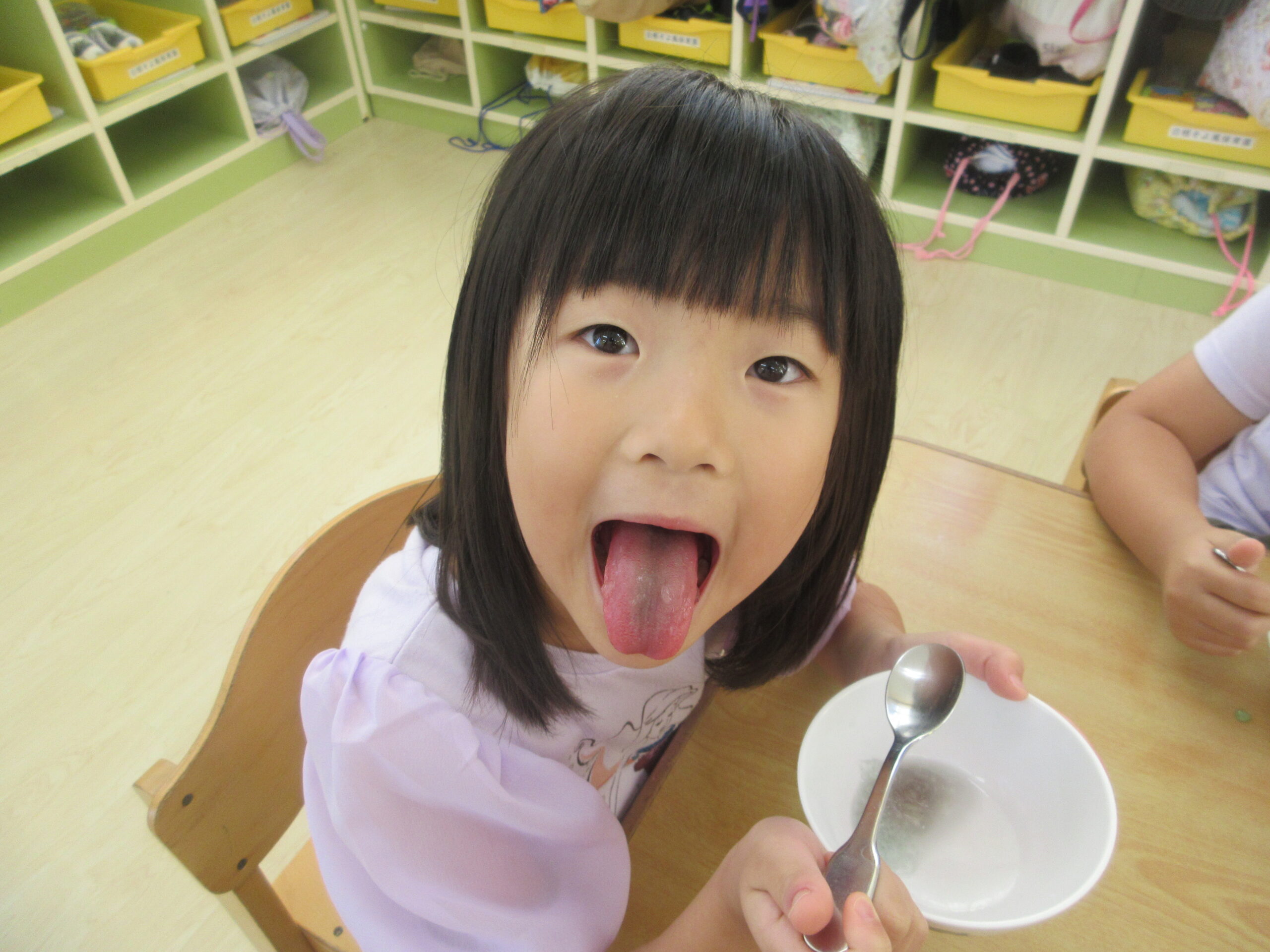 かき氷 舌の色の治し方TikTok