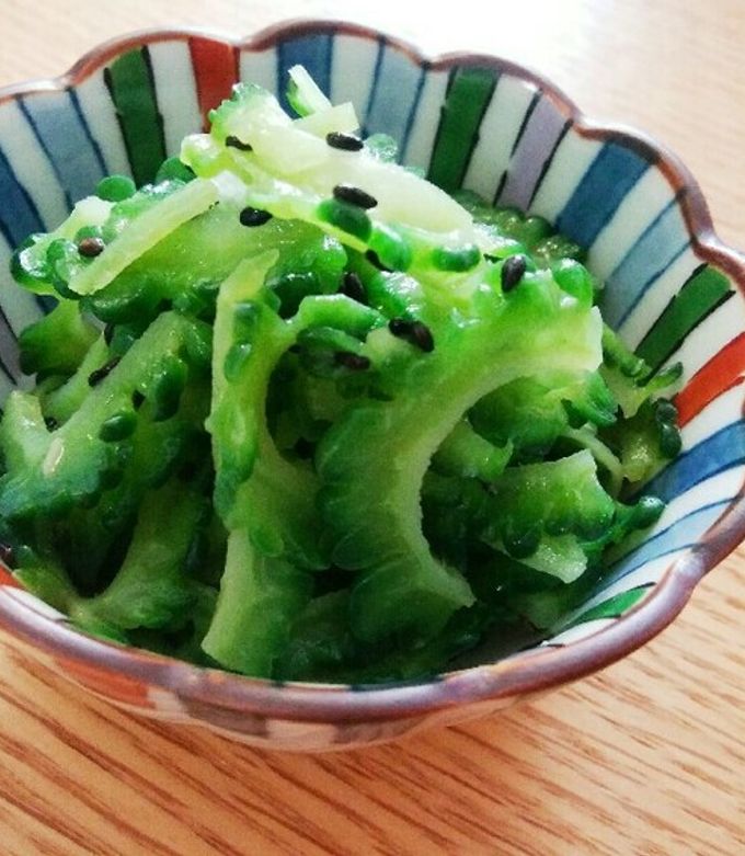 レンジで簡単ゴーヤナムル
