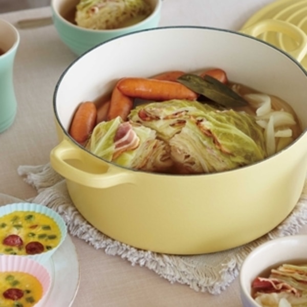 ルクルーゼ★無水鍋レシピ！カブを使ったお手軽クリームスープの作り方