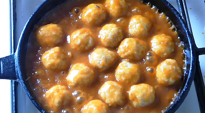 レシピ置き場「あの！アニメみたいな！ミートボールスパゲッティ」 : おいしいまいにち