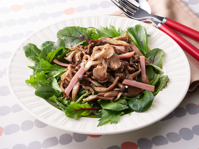 きのこの和風サラダのレシピ・作り方 簡単＆時短- レタスクラブ